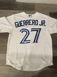 Vlad Guerrero Signed Authentic Blue Jays White Nike Jersey PSA COA Card Missing - Picture 1 of 5