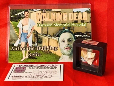 The Walking Dead Harrison Hospital Temporada 1 Reliquia de Filmación Rick Grimes Foto 1 de 4