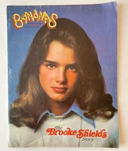 Vintage 1980 Bananas Magazine 42 Brooke Shields Complete w/ Poster! - Picture 1 of 9