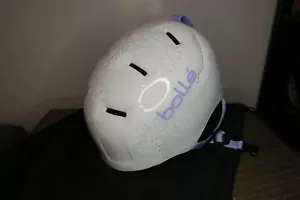 Casco Bolle Niños Deportes de Invierno Snowboard Talla XS 49-54 cm Blanco Púrpura con Bolso - Imagen 1 de 15