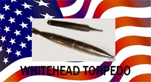 US. TORPEDO WHITEHEAD 1875 PRIMERA PUBLICACIÓN - Imagen 1 de 1