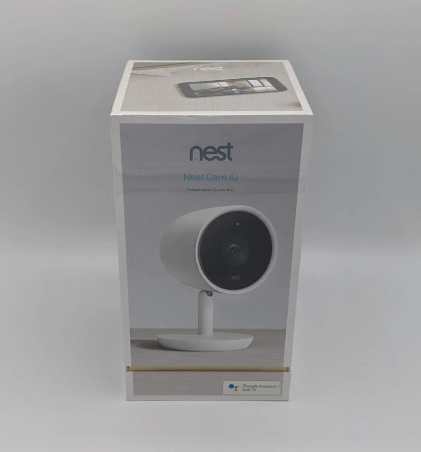 Nest NC3100US Cam IQ Indoor 1080p HD Wireless Security Camera - White - Image 1 of 3