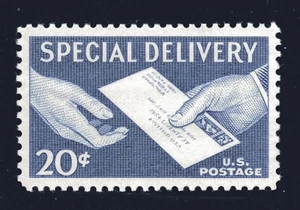 EE. UU. SELLO #E20 — 20c ENTREGA ESPECIAL — EXCELENTE — COMO NUEVO -- CALIFICADO 98 - Imagen 1 de 2