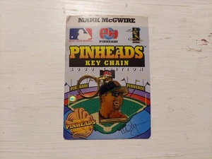 Vintage Y2k Mark Mcgwire PINHEADS key chain 2000 - Picture 1 of 2
