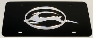 IMPALA Chrome Mirror License Plate Auto Tag Chevy - Picture 1 of 1