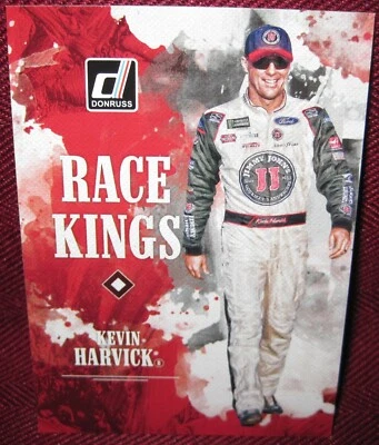 2019 DONRUSS #4 KEVIN HARVICK RACE KINGS - Image 1 of 2