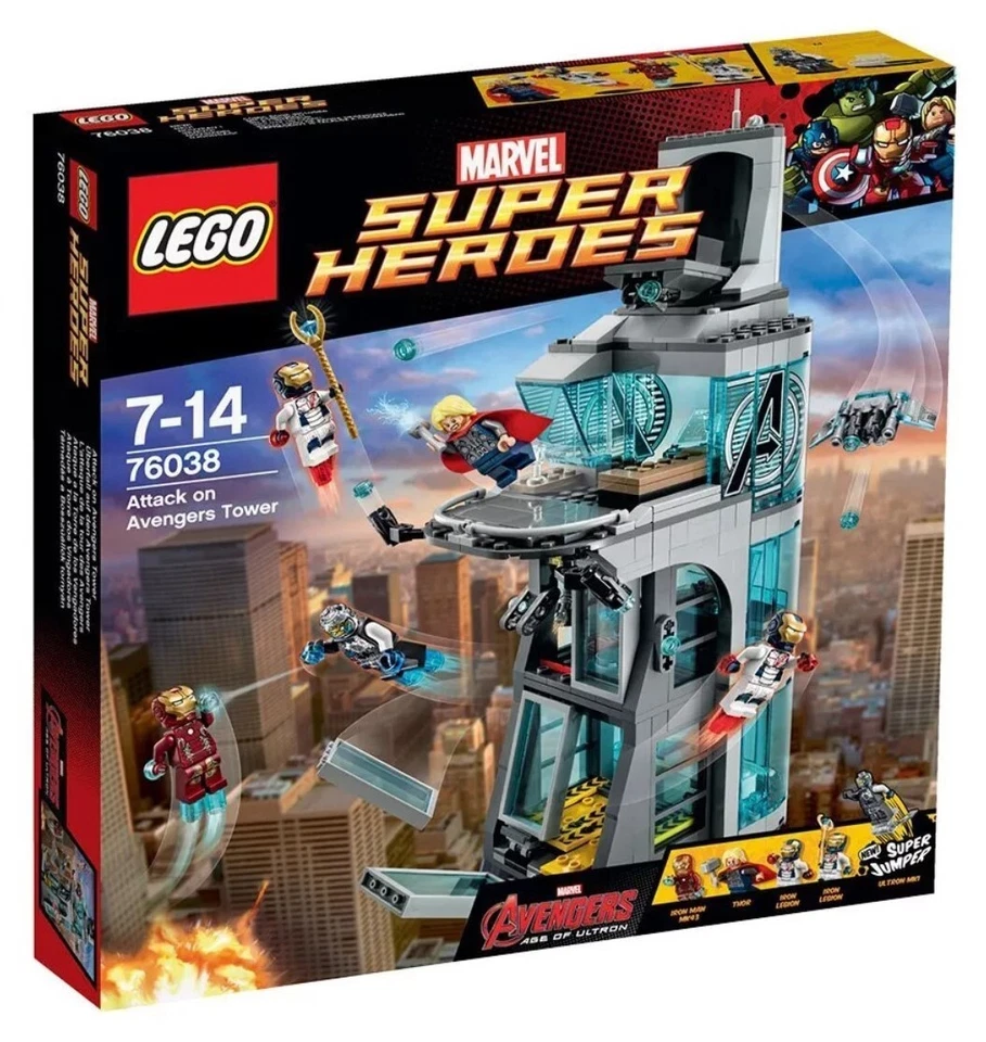Lego 76038 Super Heroes Attack on Avengers Tower