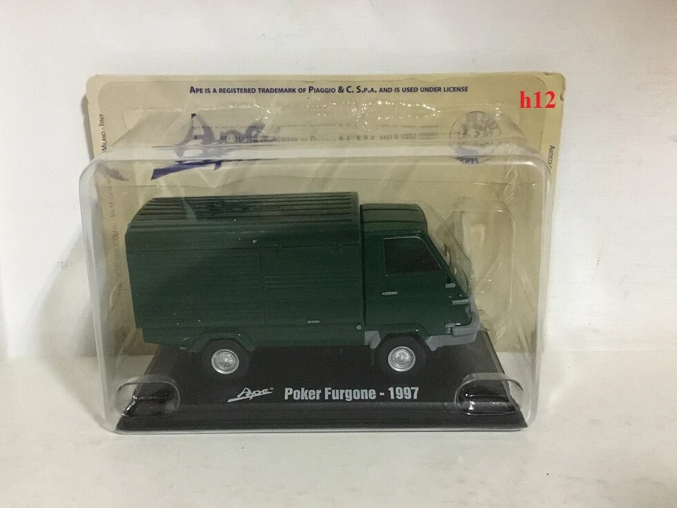 APE Collection 1:32  POKER  FURGONE 1997 / Hachette 2009   BLISTERATO   (h12) - Immagine 1 di 1