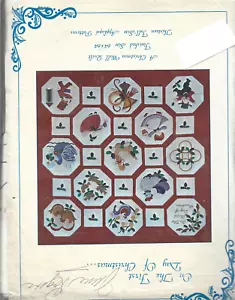 Vintage Quilt Pattern-On The First Day of Christmas-Finished Size 64" x 64" - Picture 1 of 1
