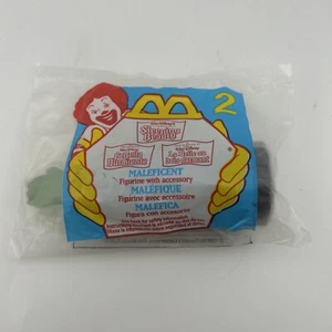 Maleficent Disney McDonalds Happy Meal Toy Sleeping Beauty 4" New Sealed 1996 #2 - Picture 1 of 2