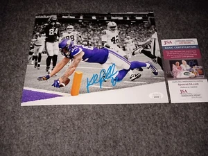Kyle Rudolph Signed 8x10 Jsa Minnesota Vikings - Picture 1 of 1