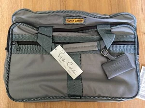 Vintage Pierre Cardin Grey Tote Bag Luggage By Henry Rosenfeld - New With Tags - Picture 1 of 7