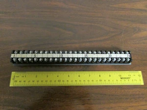 BUCHANAN Barrier Strip Heavy Duty 24 Rows Snap Together W/Backer - Picture 1 of 2