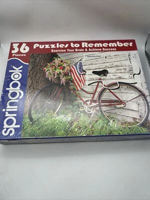 Springbok Puzzles to Remember Symbols Of Summer 36 Piece Puzzle - New Sealed - Image 1 of 4