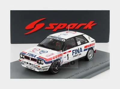 1:43 SPARK Lancia Delta Hf Integrale 16V Fina #1 Rally Tour De Corse 1991 S9009 - Immagine 1 di 2
