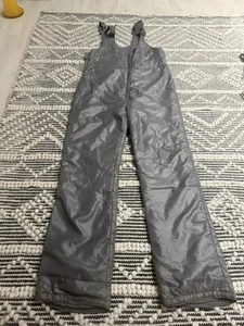 Skilatzhose ♥️ Grau Glänzend Vintage ♥️ Größe Ca.52 Unisex 🎿 - Bild 1 von 7
