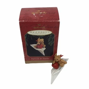 PUNZE Andenken Ornament EXPRESSLY FOR LEHRER 1997 mit Originalkarton - Bild 1 von 12
