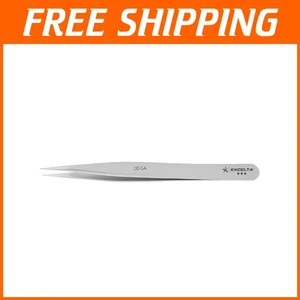 Swiss Quality Anti-Magnetic Precision Tweezers, 4.5" for Reliable Handling - Picture 1 of 8