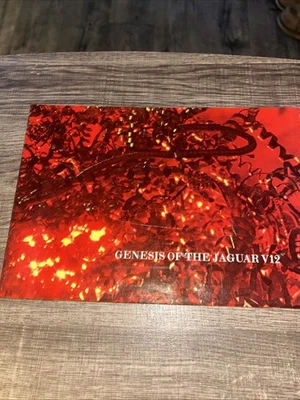 Folleto publicitario Genesis of the Jaguar V12 Engine original 1971 Reino Unido MKT Foto 1 de 4