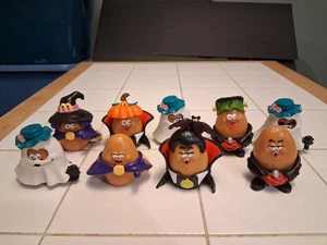 Vintage 90s Mcdonalds Chicken Mcnugget Buddies Lot Halloween Happy Meal Toys  - Bild 1 von 10