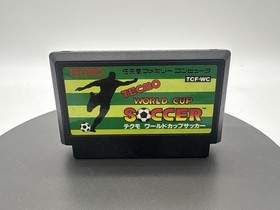 Famicom software Tecmo World Cup Soccer
