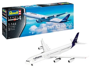A340-300 Lufthansa New Livery Revell 03803 skala 1/144 - Foto 1 di 1