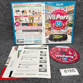 Wii Party U Wii U Complete w/ Manual CIB VGC