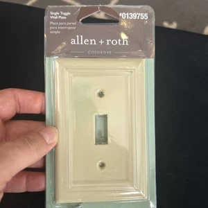 Inbus + Roth Single Toggle Wandplatte beige 0139755 - Bild 1 von 7