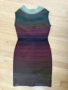 Herve Leger Ombre Bandage dress (Size Small) Pre-Owned. Mint Condition - Picture 1 of 5