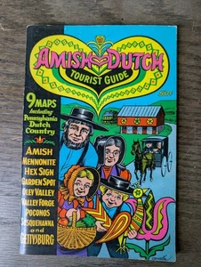 VTG Amish Dutch Tourist Guide 1965 Incl 9 Maps by Kernan Kaufman Pennsylvania PA - Picture 1 of 5