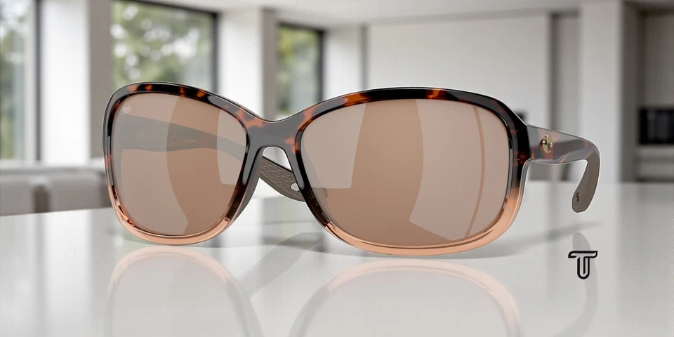 Gafas de sol para mujer COSTA 6S9114 911403 Seadrift tortuga cobre polarizadas 58 mm Foto 1 de 2