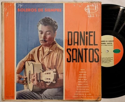 Daniel Santos BOLEROS DE SIEMPRE Sonora Mexicana ORFEON LP 12-345 mono SHRINK - Image 1 of 4