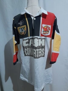 Vintage 1995 Western Reds NRL Peerless Rugby Jersey Size Small - Bild 1 von 5