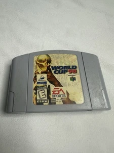 Nintendo N64 World Cup 98 Cartridge Only - TESTED Works Fast Free Shipping - Picture 1 of 4