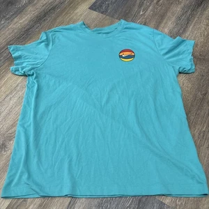 Nike Shirt Mens XL Green Dri Fit Logo Performance Basketball Graphic Colorful - Picture 1 of 13