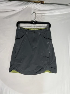 Falda Mountain Hardwear Gris con Bolsillo Talla 2 Senderismo Aire Libre Informal Gorpcore Foto 1 de 4