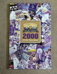 MINNESOTA VIKINGS NFL FOOTBALL MEDIA GUIDE - 2000 - NEAR MINT - Picture 1 of 1
