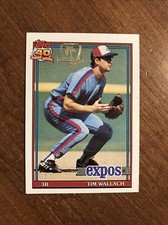 Tim Wallach 1991 Topps Desert Shield #220 Montreal Expos