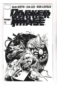 DARKER IMAGE 1 (NM 9.4) VARIANTE LAMINA ARGENTO / 1° DEATHBLOW & BLOODWULF / MAXX * - Foto 1 di 2