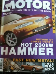 MOTOR CAR MAGAZINE Nov.1997 *HOT 230 kW HAMMER* #E - Imagen 1 de 1
