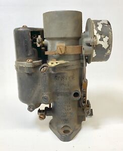 1935 Pontiac 8 Cylinder Carburetor Carter 315-S Old Rebuild
