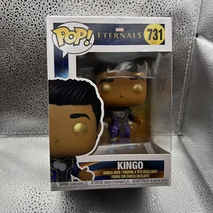 Kingo #731 Funko Pop! Marvel Eternals Vinyl Figurine New In Box - Picture 1 of 11