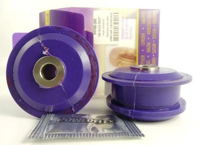 Powerflex Front Wishbone Rear Bushes PFF85-265 For VW Golf MK2 Rallye GTI G60 - Image 1 of 1