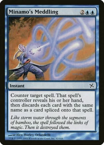 MTG Minamo's Meddling - BOK Betrayers of Kamigawa NM - Picture 1 of 1