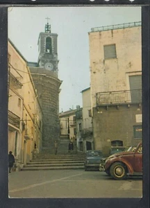 Cartolina Biccari Via Roma Vista da Piazza Umberto ANIMATA AUTO RA109 - Bild 1 von 1