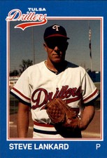 1989 Tulsa Drillers Grand Slam 13 Steve Lankard Anaheim California Baseball Card