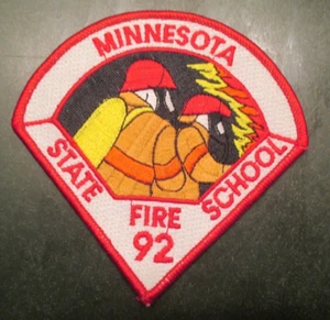 Minnesota State Fire School 92 Sew On Patch - Picture 1 of 2