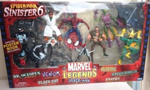 Marvel Legends Spider-Man vs Sinister 6 Box Set 2004 Action Figures  MIB - Picture 1 of 2