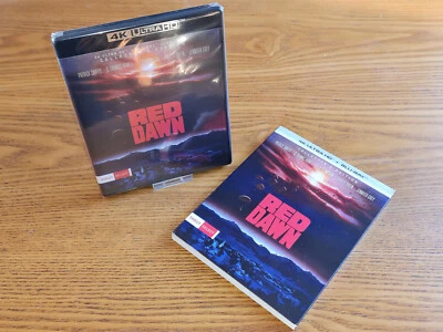 RED DAWN 4K Ultra HD Blu-ray Shout Factory US region a free (rare OOP slipcover) - Image 1 of 3