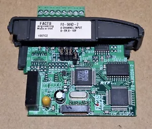 Facts Engineering F2-04AD-2, Analog Input Module, 12 Bit 12VDC 4-Ch - Picture 1 of 3